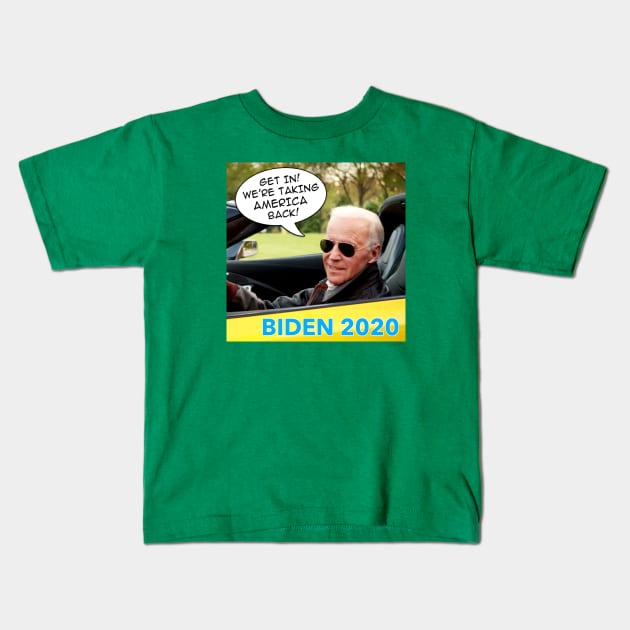 Biden 2020 Kids T-Shirt by skittlemypony